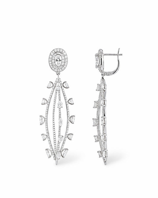 Diamond Chandelier Earrings