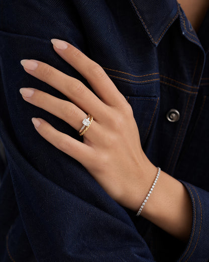 Mini Diamond Tennis Bracelet