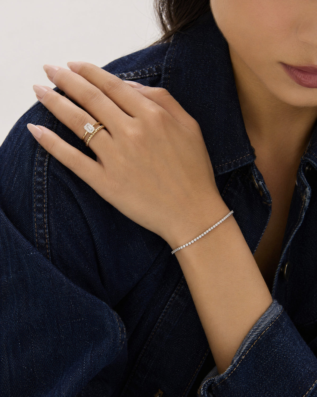 Mini Diamond Tennis Bracelet