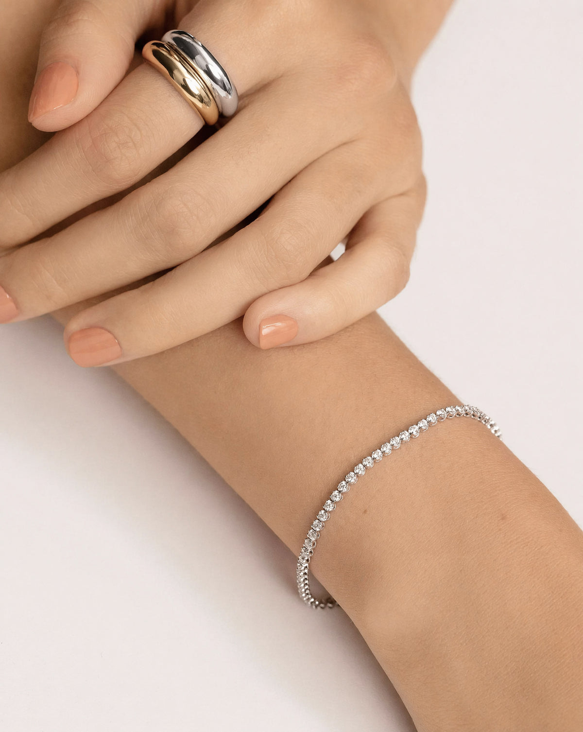 Mini Diamond Tennis Bracelet