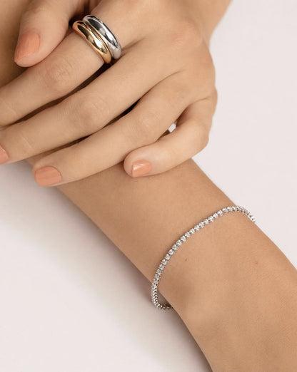 Mini Diamond Tennis Bracelet