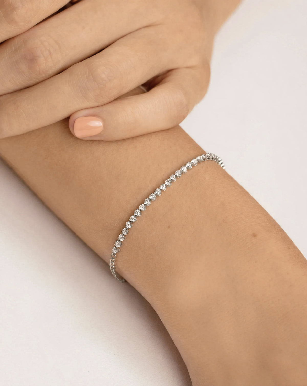 Mini Diamond Tennis Bracelet