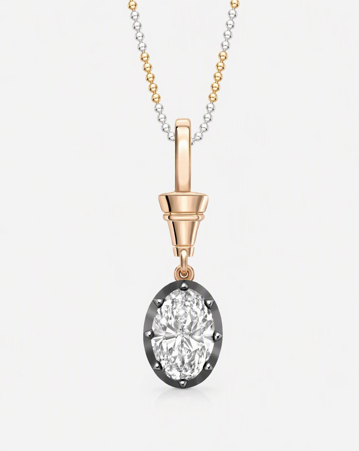 Georgian Diamond Pendant