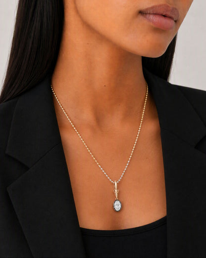 Georgian Diamond Pendant