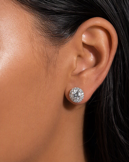 Amore Emerald String Earrings