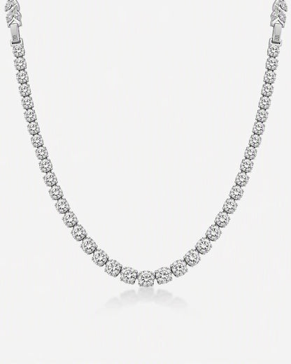 2 in 1 Tennis Necklace + Bracelet