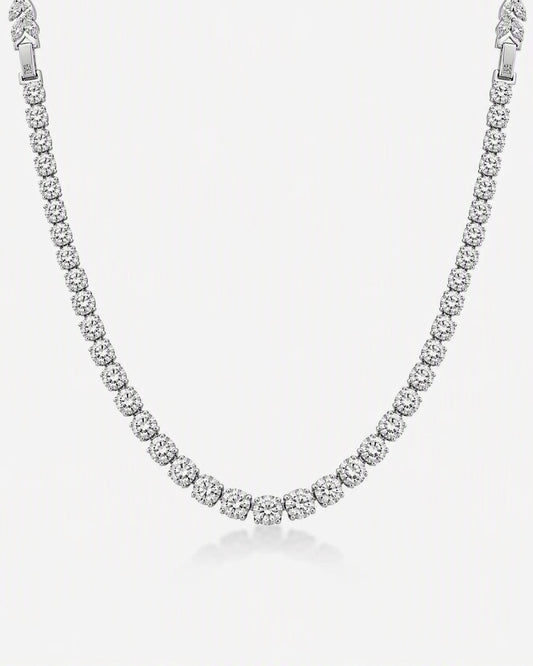2 in 1 Tennis Necklace + Bracelet